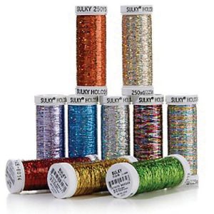 Sulky Sliver / Holoshimmer Thread 250 yd (5-pack)