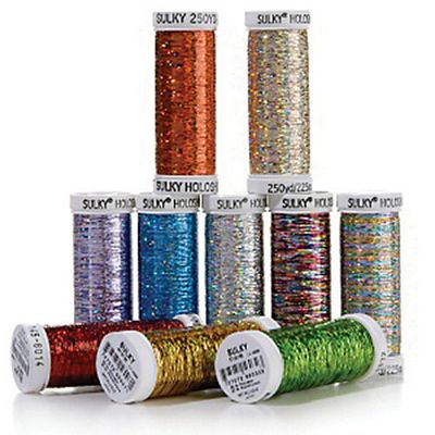 Sulky Sliver / Holoshimmer Thread 250 yd (5-pack)