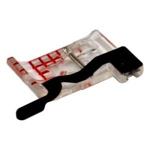Clear Foot for Janome and Janome / New Home – View 1/4in Seam (Compatible)
