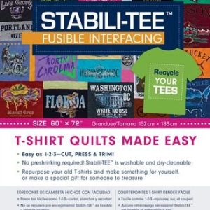 Stabilizer-Tee Fusible Interfacing Pack 60 in x 72 in