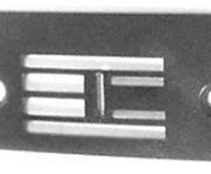 Needle Plate for Singer 20U33 and 20U53 – Zig Zag Chrome (Compatible)