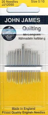 John James Betweens (Quilting) Needles Size 5-10
