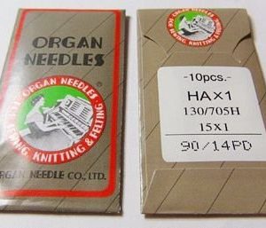 Organ Needles Titanium Universal Needles Size 90/14 (10-pack)