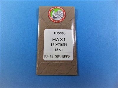 Organ Needles Titanium Universal Needles Size 80/12 (10-pack)
