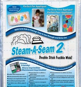 Steam-A-Seam 2, 9 x12 in 5/pack (case of 24)