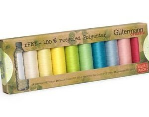 Gutermann Sew-all Thread Set 100m 10 Spools-Bright