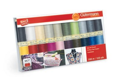 Gutermann Sew-all Thread Set Basic Colors 20 spools