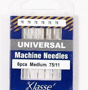 Klasse Universal Needles Size 75/11 (6-pack)