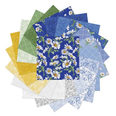 Benartex All About Daises 10x10 Pack