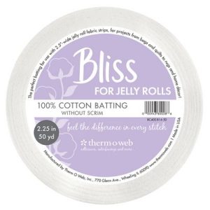 Bliss 100% Cotton for Jelly Rolls 2.25in x 50yd