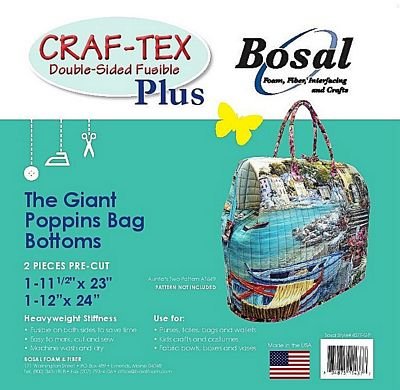 Bosal Craft-Tex Plus Stiff Nonwoven Double-Sided Fusible