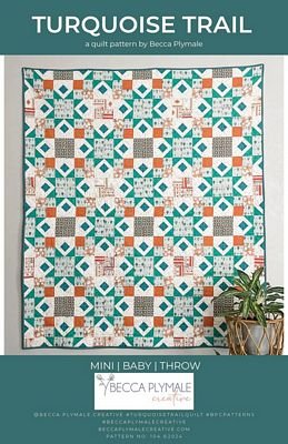 Turquoise Trails Quilt Pattern