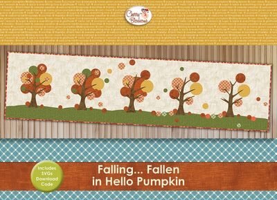 Falling Fallen in Hello Pumpkin Pattern