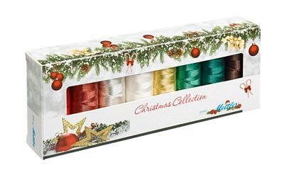 Mettler Polysheen & Metallic Christimas Gift Pack 8ct
