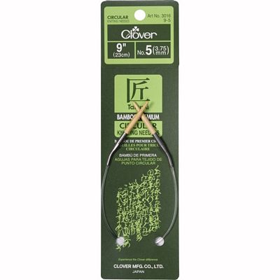 Clover Needlecraft Inc. Takumi Circular 9" No. 5 (3.75mm)