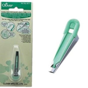 Clover Needlecraft Inc. Fusible Bias Tape Maker 6mm makes 1/4in Bias Tape