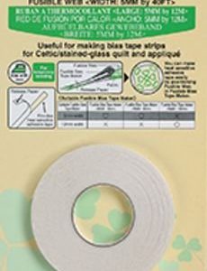 Clover Needlecraft Inc. Fusible Web 1/4in 5mm 40ft roll