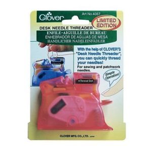 Clover Needlecraft Inc. Pastel Desk Needle Threader 6 Ct.