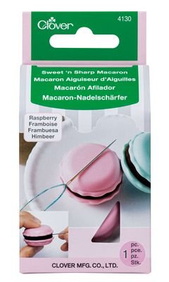 Clover Needlecraft Inc. Sweet 'n Sharp Macaron (Raspberry)