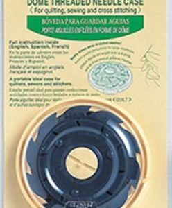 Clover Needlecraft Inc. Domed Threaded Needle Case