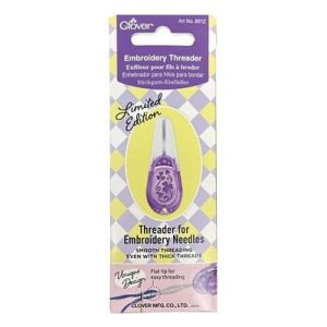 Clover Needlecraft Inc. Purple Embroidery Threader Limited Edition