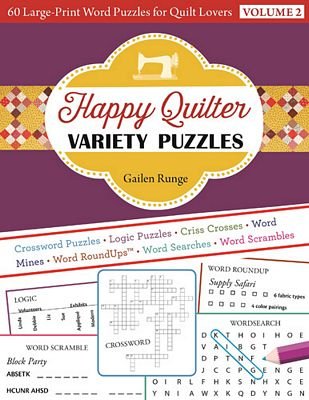 Happy Quilter Variety Puzzle Volume 2
