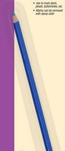 Dritz Marking Pencil Water Soluble Blue 6/box