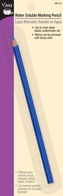 Dritz Marking Pencil Water Soluble Blue 6/box