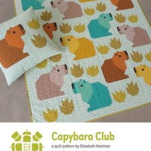 Capybara Club Pattern