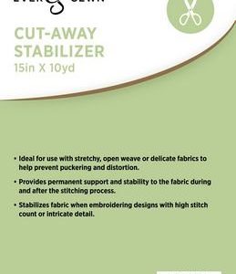 EverSewn Cut-away Stabilizer 15 in x 10 yd 2/pk