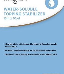 EverSewn Water-soluable Topping 15 in x10 yd 2/pk