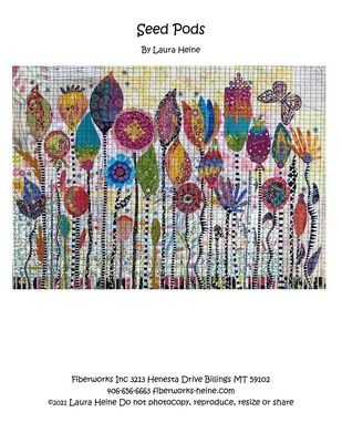 Seed Pods Collage Pattern