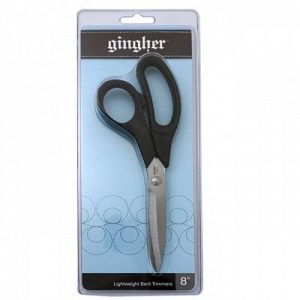 Gingher 8in Lightwgt Bent Trimmers