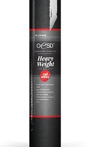 OESD HeavyWeight CutAway 2.5oz 10 in x 10 yd Black