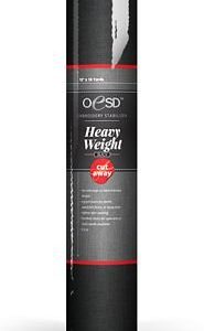 OESD HeavyWeight CutAway 2.5oz 15 in x 10 yd Black