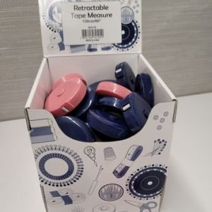 Hemline Retractable tape measure 50pcs