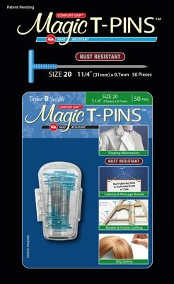 Taylor Seville Originals Magic T-Pins Size 20 50pc