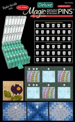 Taylor Seville Originals Magic Deluxe Alphabet, Numbers & Arrows Pins