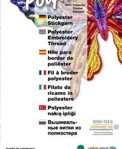 Madeira Printed Color Card Polyneon 40