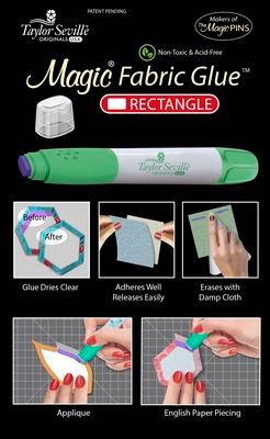 Taylor Seville Originals Magic Fabric Glue RECTANGLE