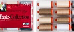 Aurifil The Basic Collection 50wt,12 Colors