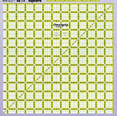 Omnigrip Non-slip 12.5 in. Sq. Omnigrid Ruler