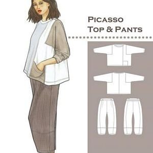 Picasso Top & Pants Pattern