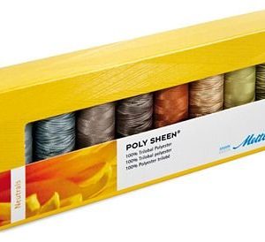 Mettler Polysheen Neutrals Gift Pack 8 spools