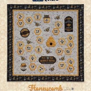 Honeycomb Applique ME Quilt Pattern Code and CD
