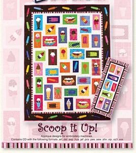 Scoop it Up ME Quilt Pattern with CD-ROM