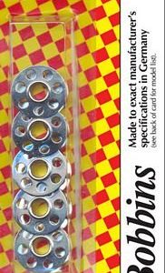 Gingham Square Bobbin Bernina Metal 6/box