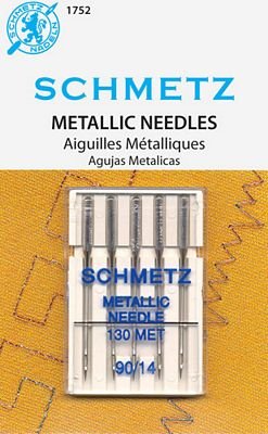 Schmetz Metallic Needles Size 90/14 (5-pack, box of 10)