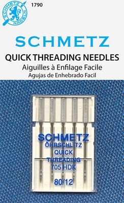 Schmetz Sewing Machine Needles Size 80/12 (5-pack)