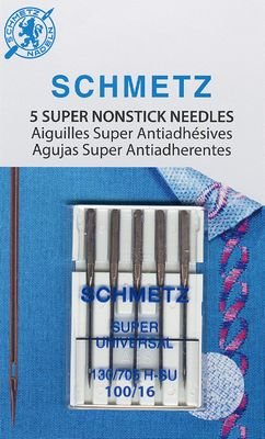 Schmetz Super Nonstick Super Nonstick Needles Size 100/16 (5-pack)